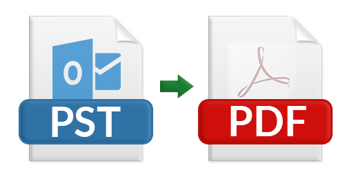 convert pst files to pdf