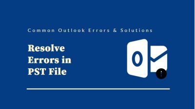 errors in pst file