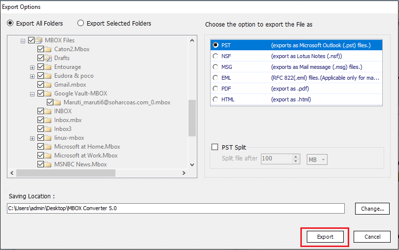 View MBOX File in Outlook