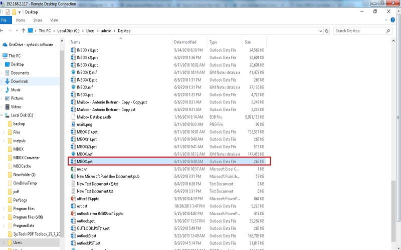 open mbox file in outlook 2013