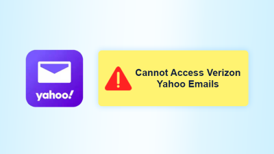 cannot access yahoo emails