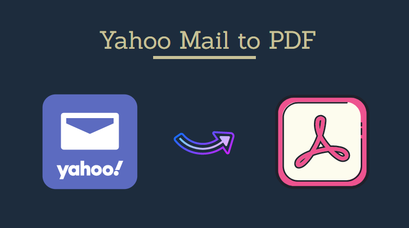 save yahoo emails as pdf