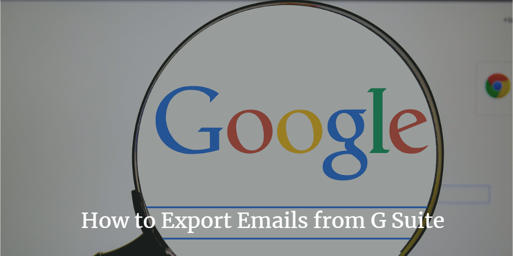 how to export g suite emails