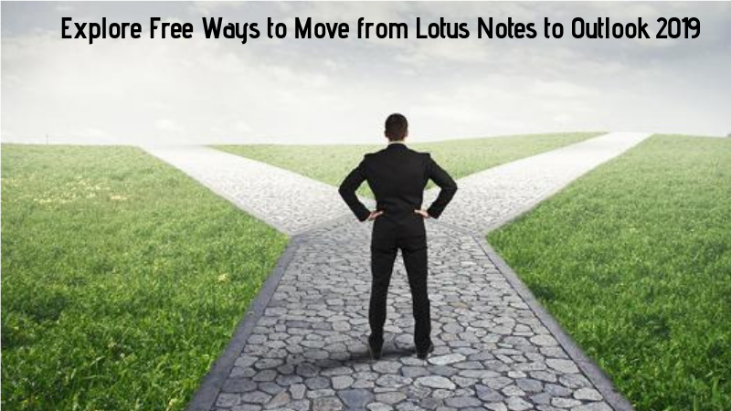 Move emails from Lotus Notes to Outlook