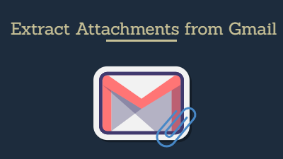 extract attachments from gmail