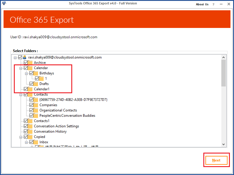 Export Office 365 Calendar to Outlook App Guide]