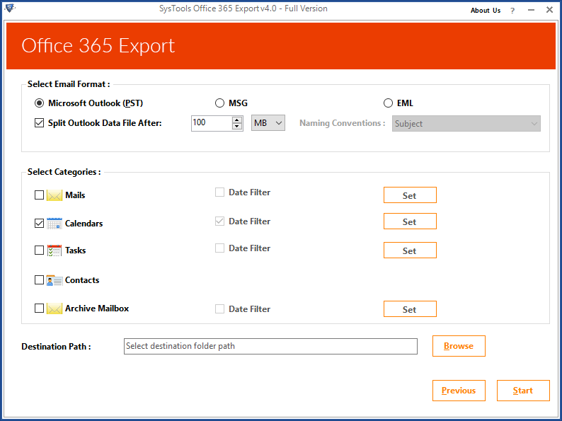 Export Office 365 Calendar to Outlook App Guide]