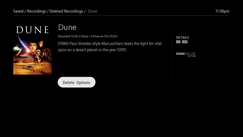 how to recover deleted shows on directv hd dvr