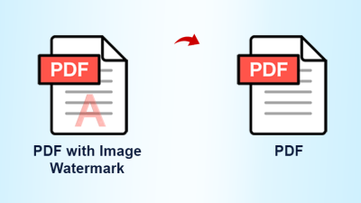 remove image watermark from pdf