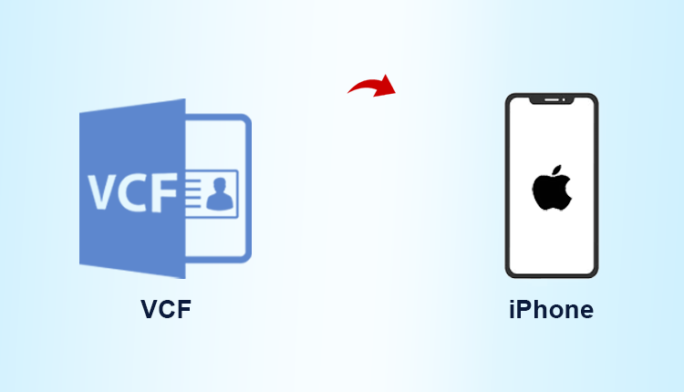 import vcf file into iphone