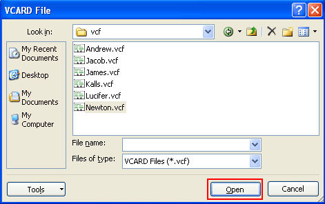 open-vcf-file