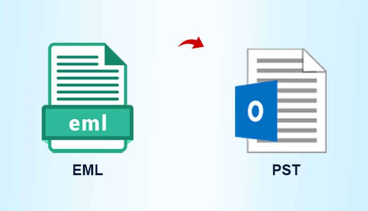 convert eml to pst