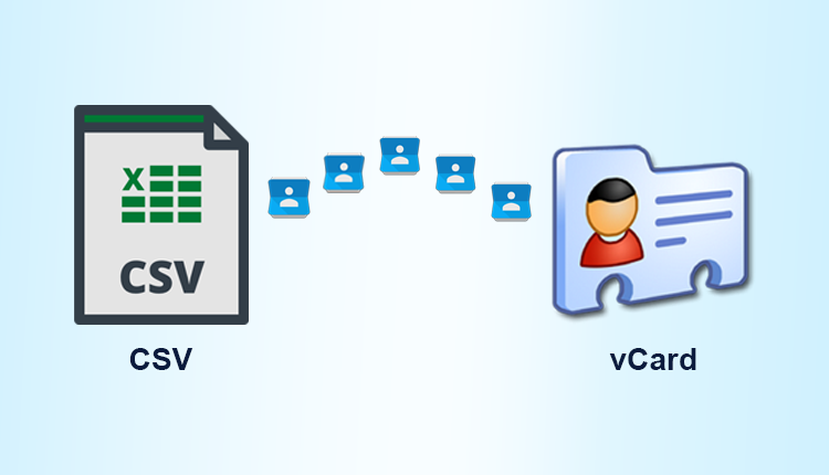 export csv contacts to vcard