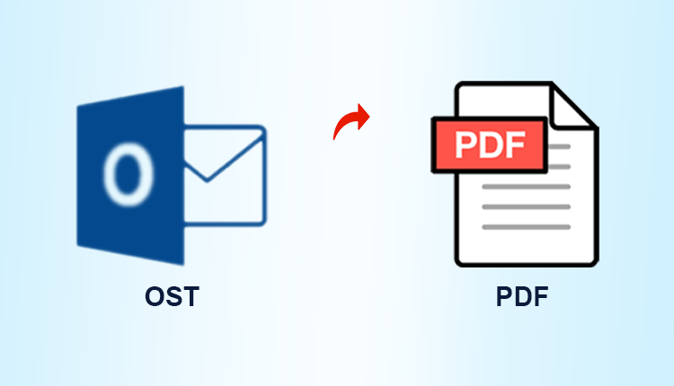 export ost file to pdf