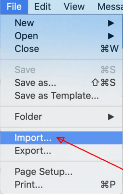 Outlook For Mac How To Export To PST File Import PST Files 