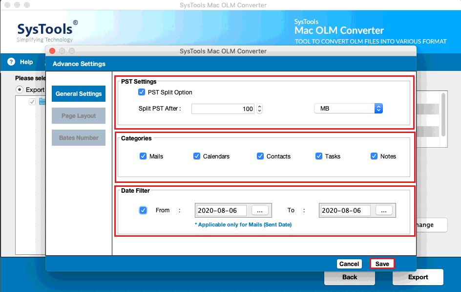 convert olm to pst manually