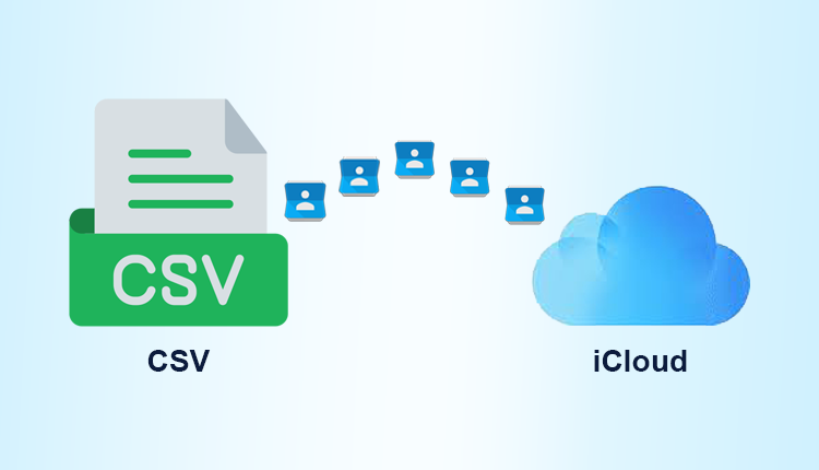 import csv contacts to icloud