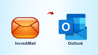 import incredimail to outlook